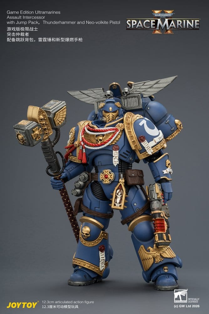 Warhammer Action Figure Game Edition Ultramarines Assault Intercessor 12 cm [2]