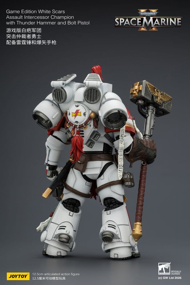 Warhammer Action Figure Game Edition White Scars Assault Intercessor Champion 13 cm [3]