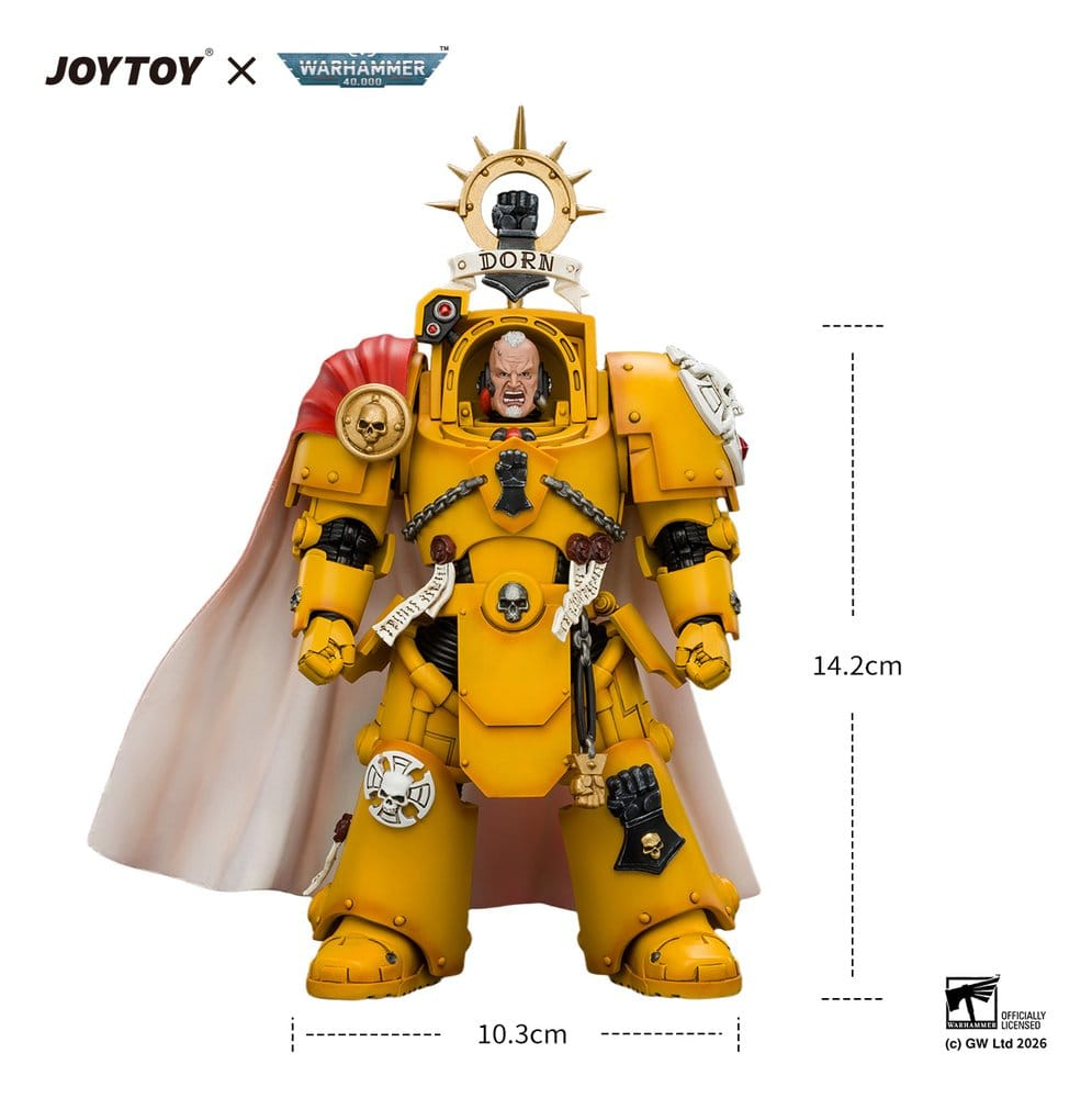 Warhammer Action Figure Imperial Fists Darnath Lysander 14 cm [6]