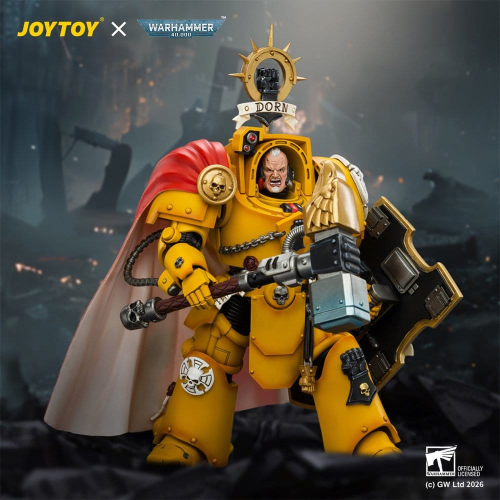 Warhammer Action Figure Imperial Fists Darnath Lysander 14 cm [7]