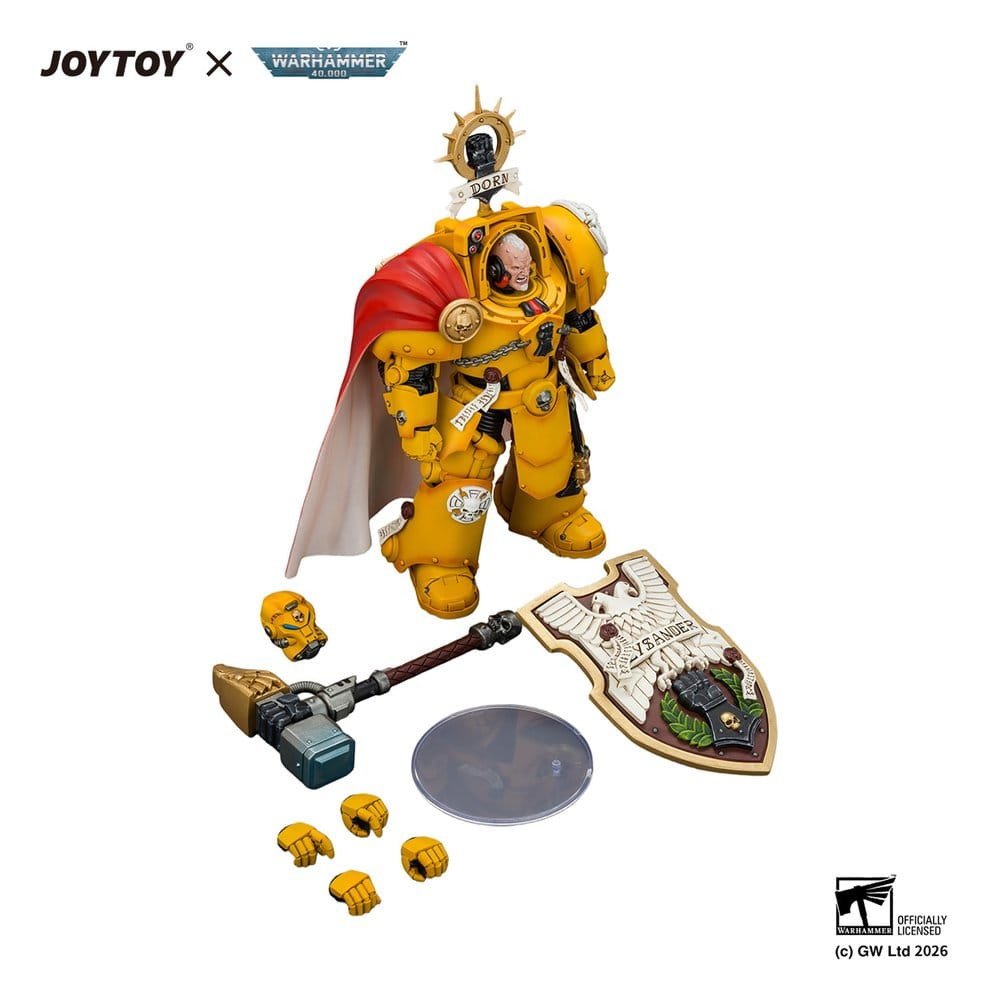 Warhammer Action Figure Imperial Fists Darnath Lysander 14 cm [5]