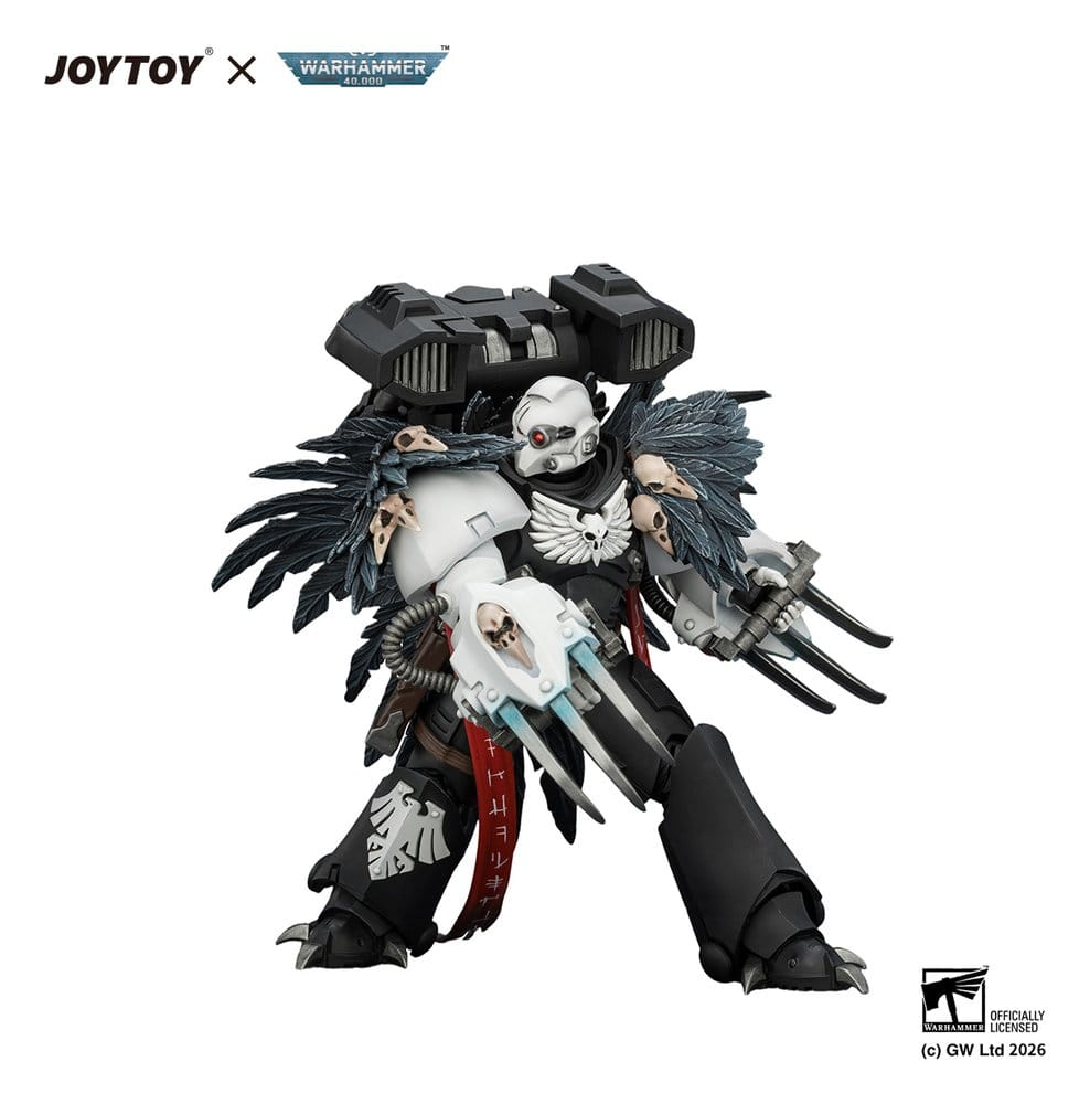 Warhammer Action Figure Raven Guard Chapter Master Aethon Shaan 13 cm [3]