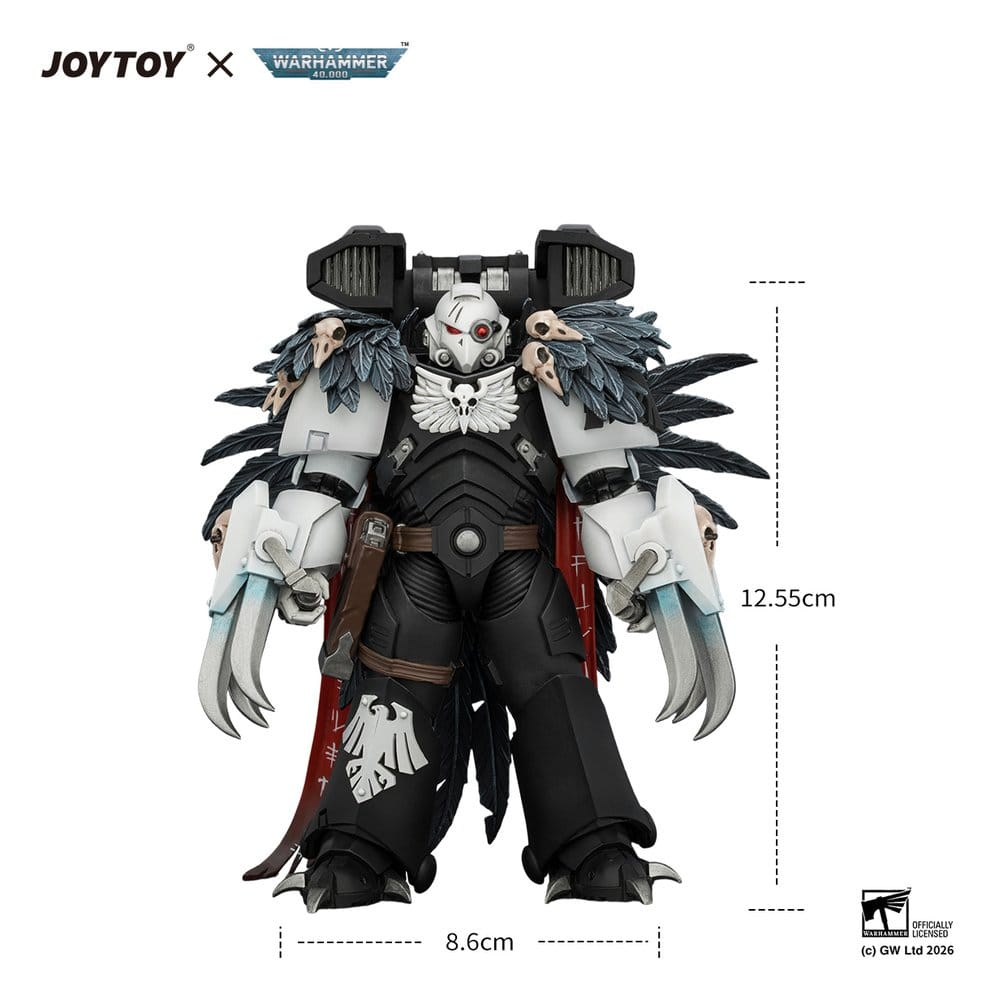 Warhammer Action Figure Raven Guard Chapter Master Aethon Shaan 13 cm [6]