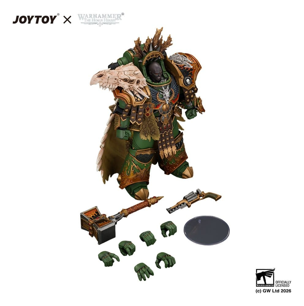 Warhammer Action Figure Salamanders Vulkan, Primarch of the XVIIIth Legion 21 cm [4]