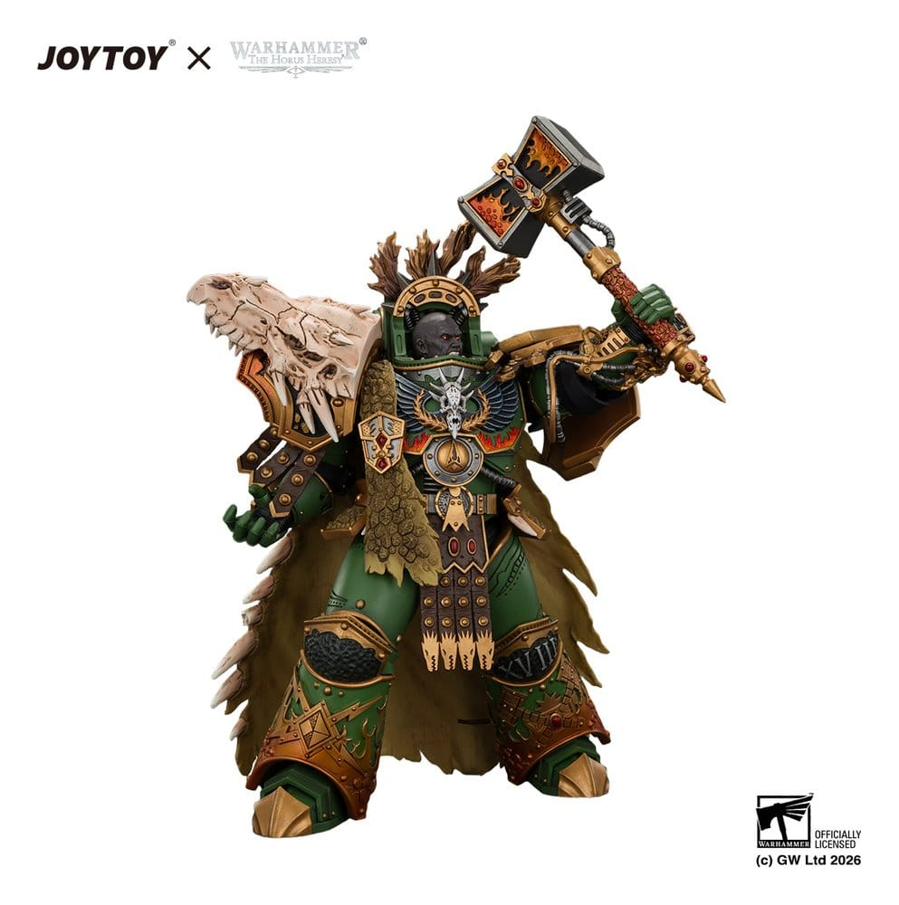 Warhammer Action Figure Salamanders Vulkan, Primarch of the XVIIIth Legion 21 cm [2]