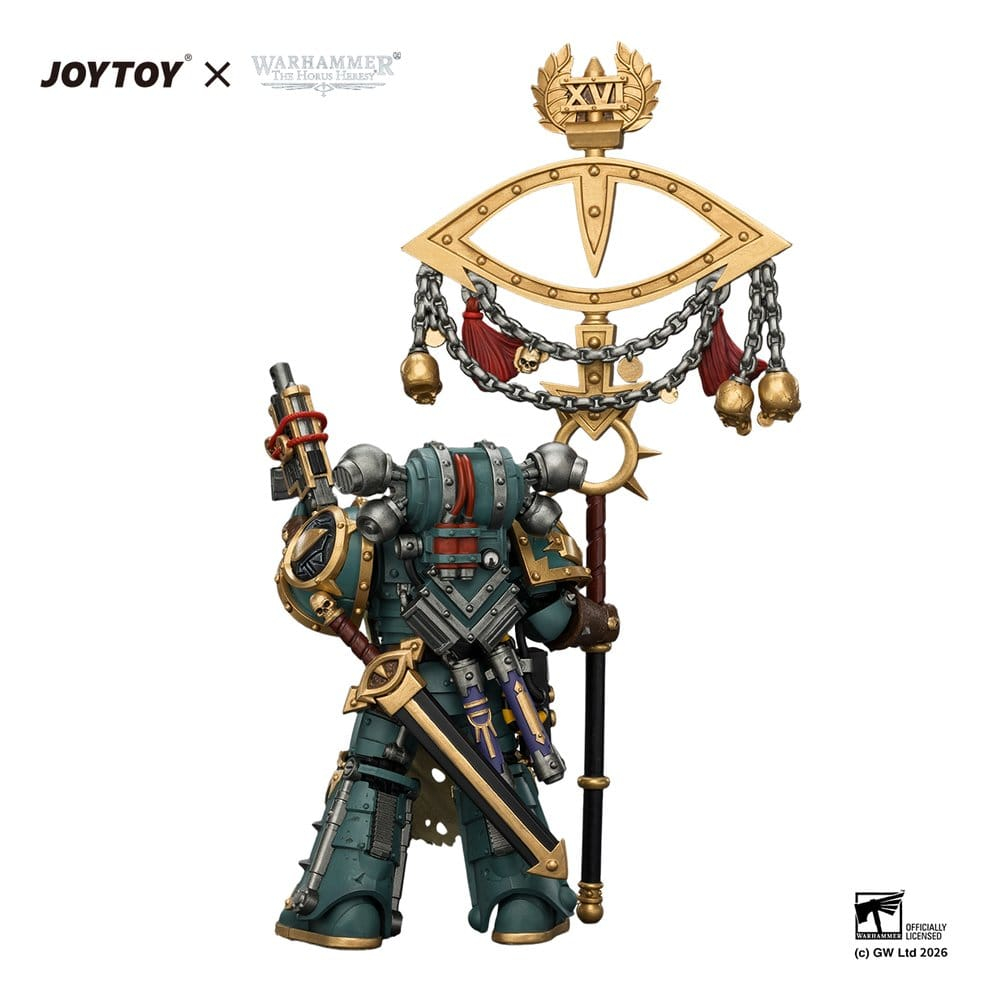 Warhammer Action Figure Sons of Horus Maloghurst the Twisted, the Warmaster's Equerry 13 cm [6]