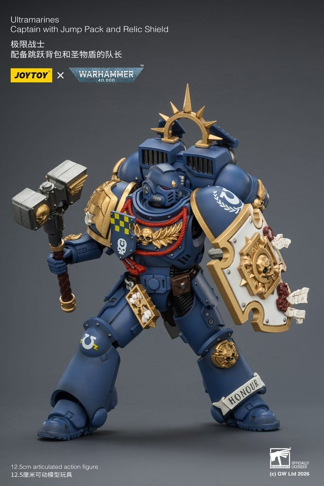 Warhammer Action Figure Ultramarines Captain 13 cm [4]