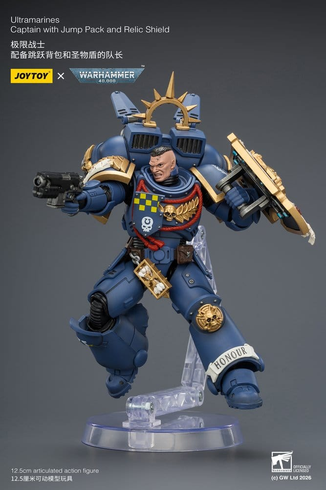 Warhammer Action Figure Ultramarines Captain 13 cm [7]