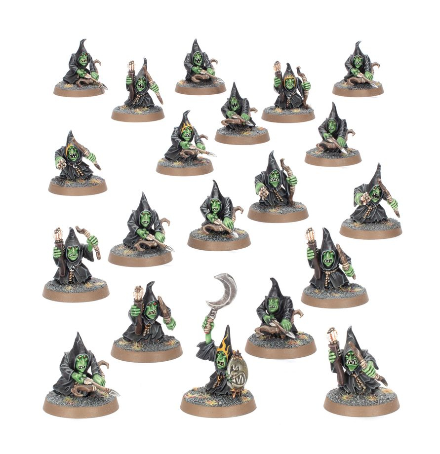 Warhammer Age of Sigmar Gloomspite Gitz Moonclan Stabbas 20 Miniaturi [4]