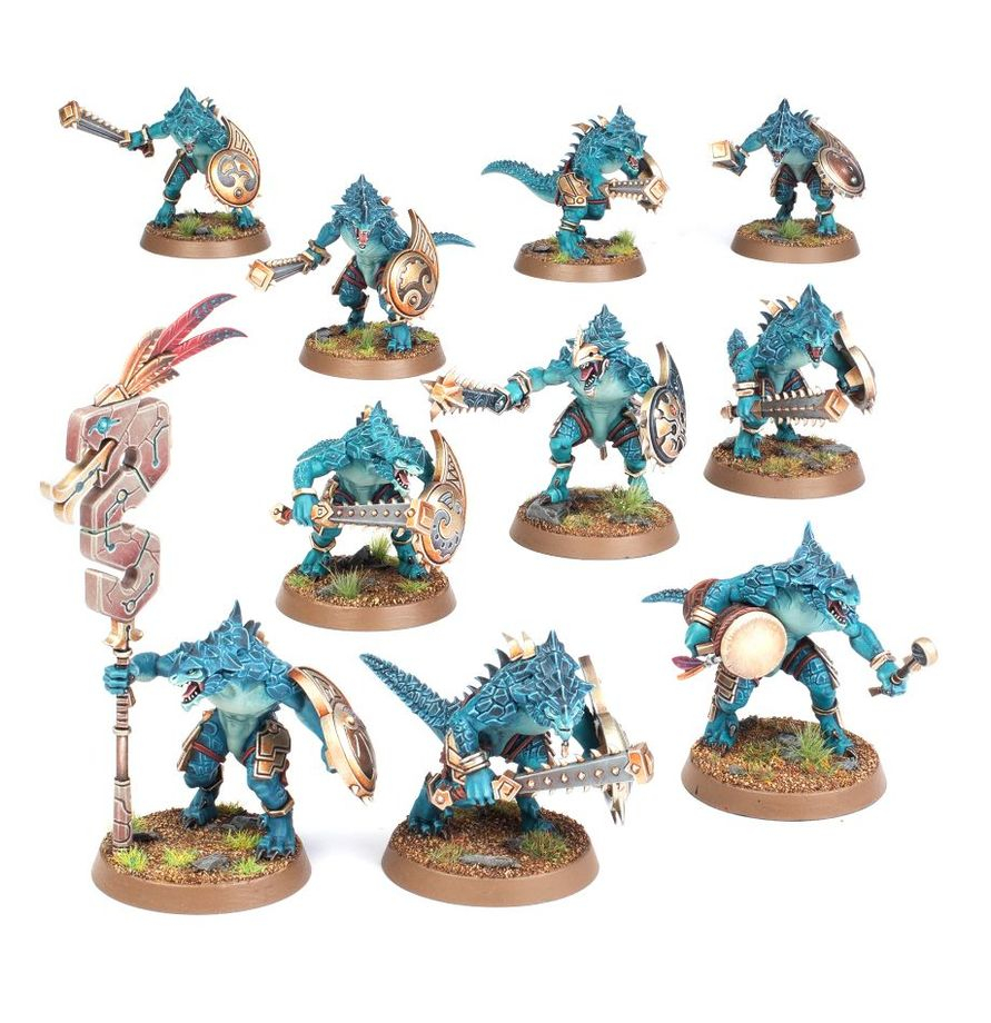 Warhammer Age of Sigmar Spearhead Seraphon Army Set Miniaturi [4]