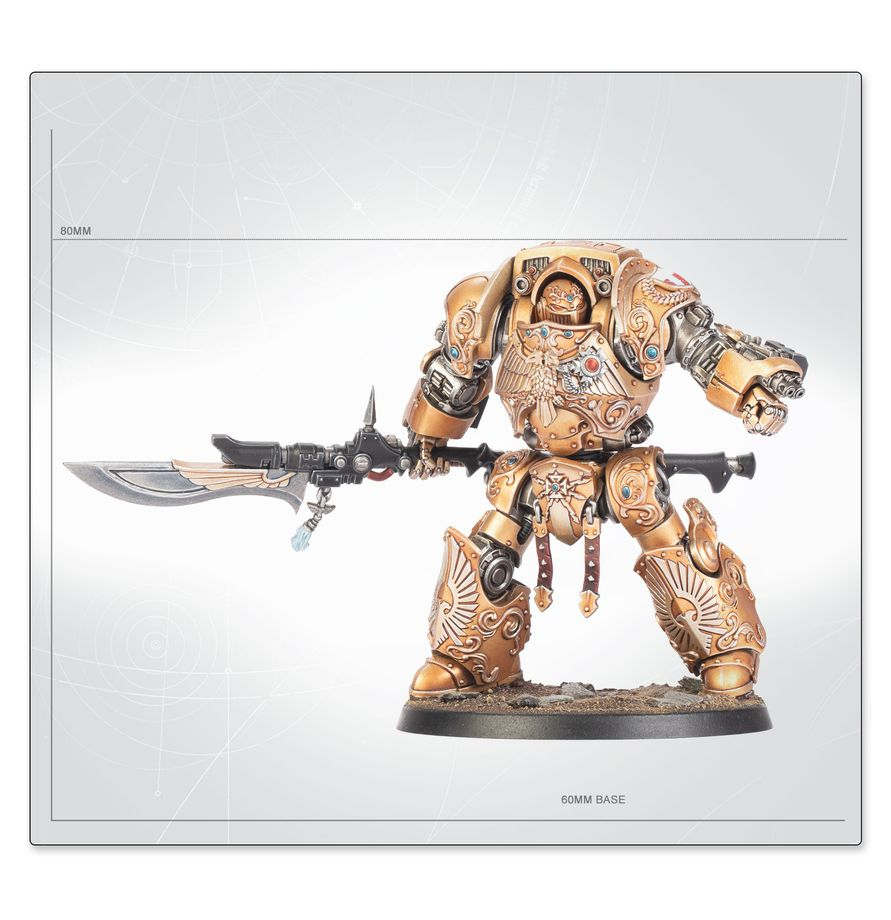 Warhammer Horus Heresy Legio Custodes Custodian Dreadnought - Miniatura [5]