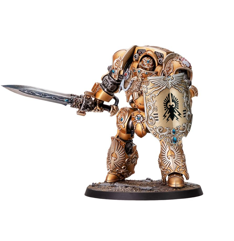 Warhammer Horus Heresy Legio Custodes Custodian Dreadnought - Miniatura [2]