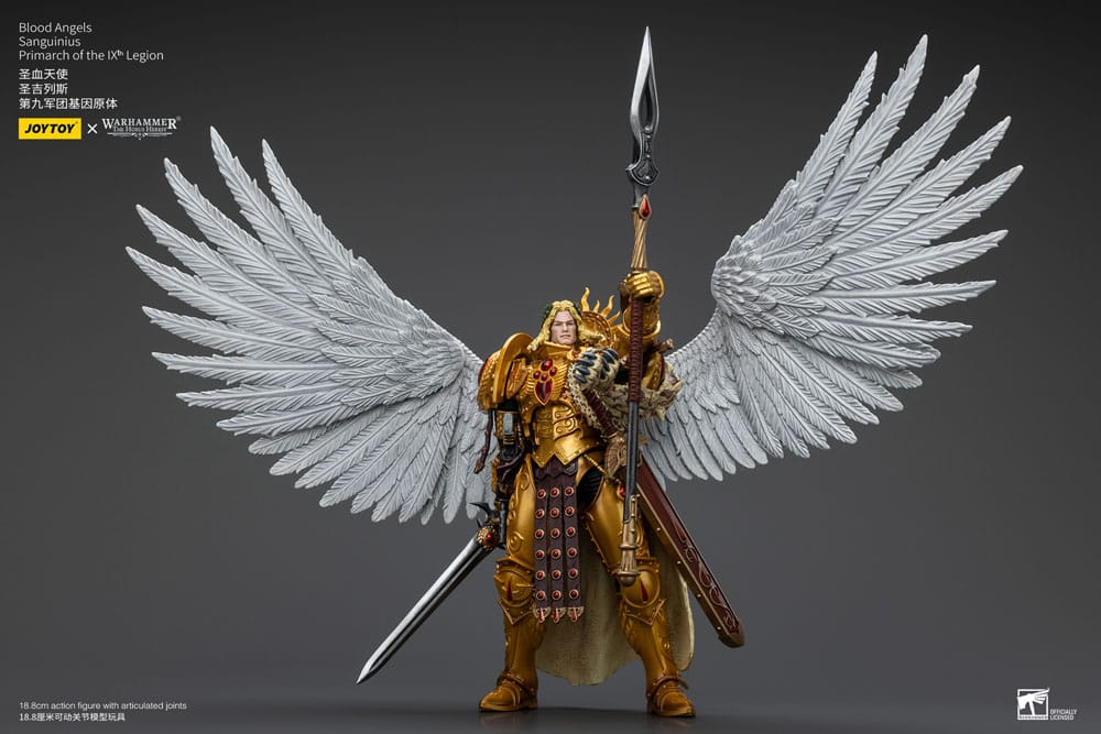 Warhammer The Horus Heresy Action Figure 1/18 Blood Angels Sanguinius Primarch of the IXth Legion 19 cm [12]