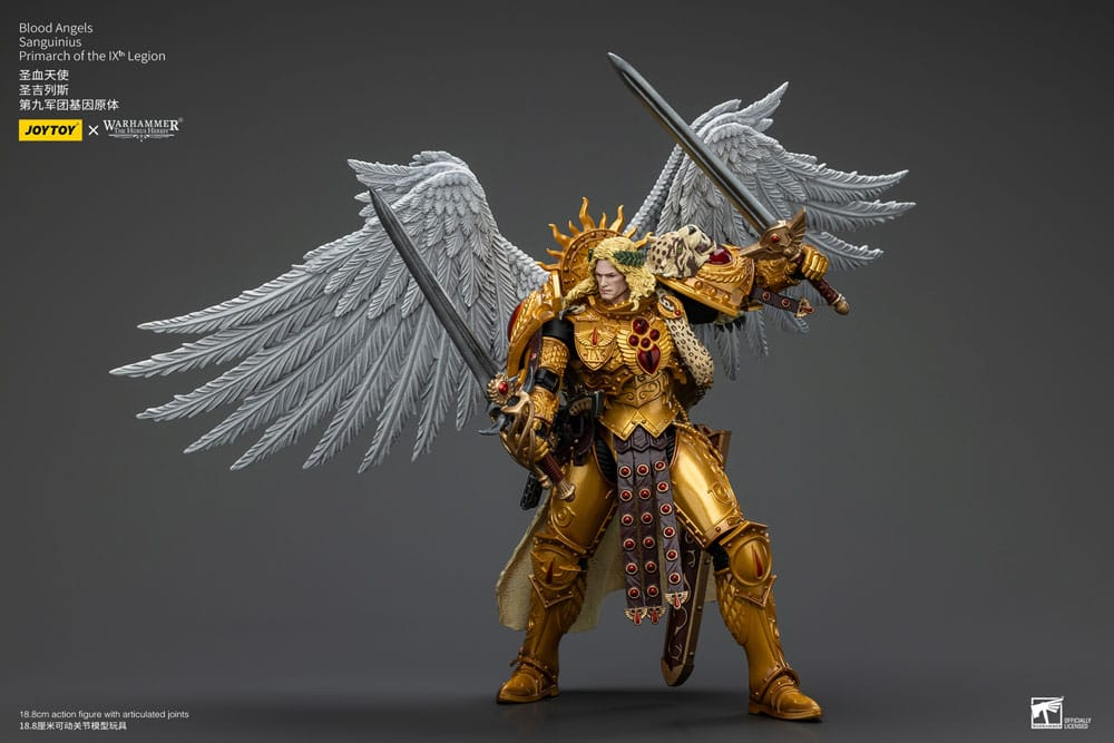 Warhammer The Horus Heresy Action Figure 1/18 Blood Angels Sanguinius Primarch of the IXth Legion 19 cm [14]