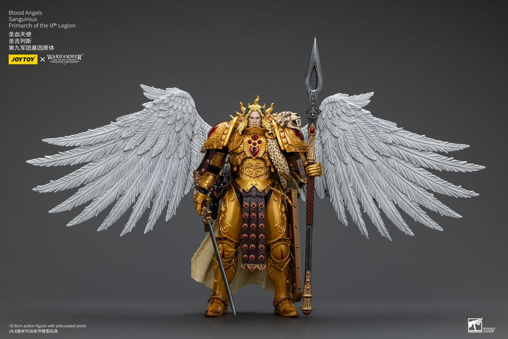 Warhammer The Horus Heresy Action Figure 1/18 Blood Angels Sanguinius Primarch of the IXth Legion 19 cm [8]