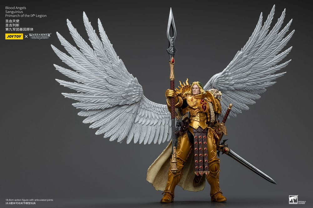 Warhammer The Horus Heresy Action Figure 1/18 Blood Angels Sanguinius Primarch of the IXth Legion 19 cm [13]