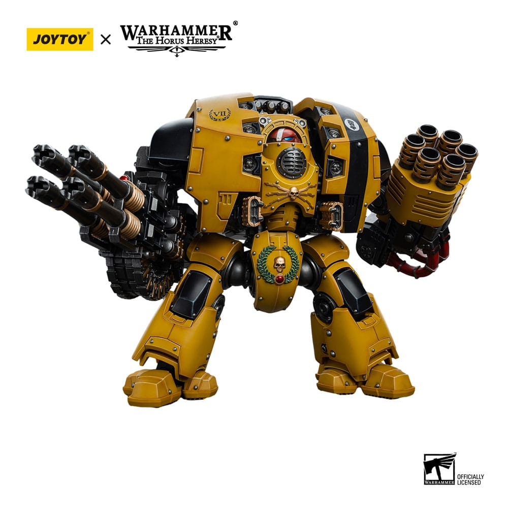 Warhammer The Horus Heresy Action Figure 1/18 Imperial Fists Leviathan Dreadnought with Cyclonic Melta Lance and Storm Cannon 12 cm [4]