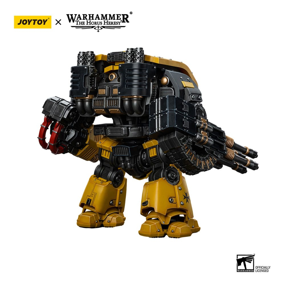 Warhammer The Horus Heresy Action Figure 1/18 Imperial Fists Leviathan Dreadnought with Cyclonic Melta Lance and Storm Cannon 12 cm [2]
