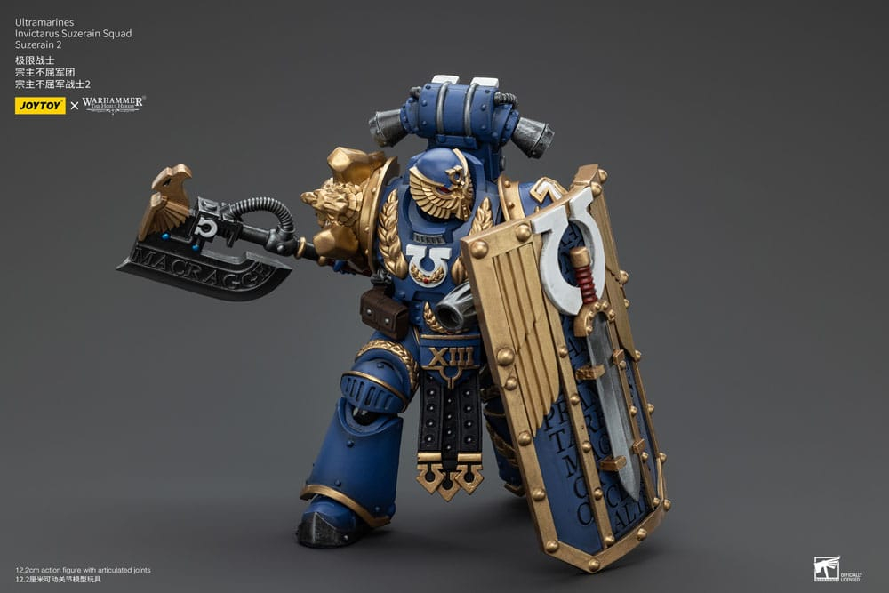 Warhammer The Horus Heresy Action Figure 1/18 Ultramarines Invictarus Suzerain Squad Suzerain 2 12 cm [3]