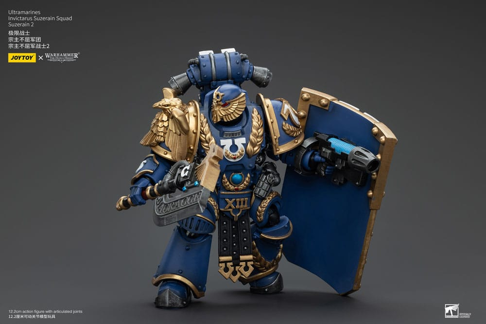Warhammer The Horus Heresy Action Figure 1/18 Ultramarines Invictarus Suzerain Squad Suzerain 2 12 cm [5]