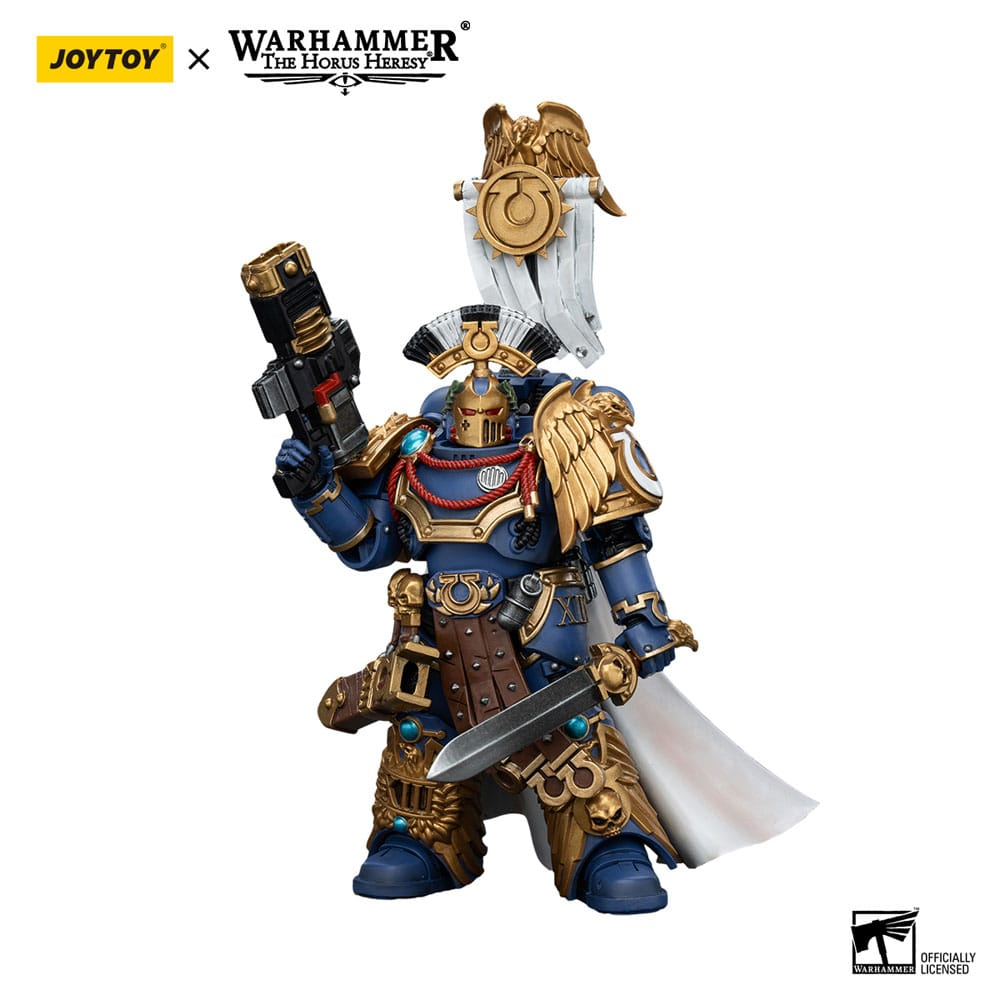 Warhammer The Horus Heresy Action Figure 1/18 Ultramarines Legion Praetor with Power Sword and Volkite Serpenta 20 cm [12]