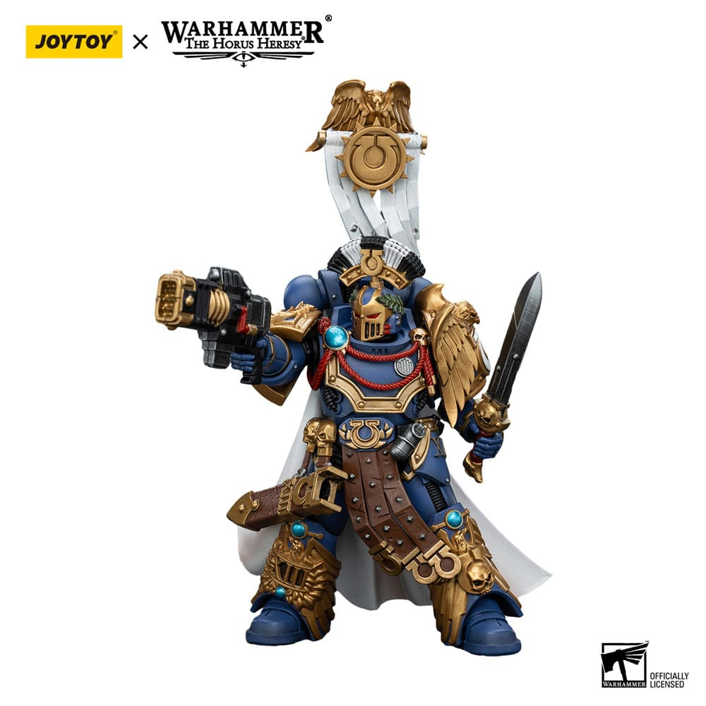 Warhammer The Horus Heresy Action Figure 1/18 Ultramarines Legion Praetor with Power Sword and Volkite Serpenta 20 cm [13]