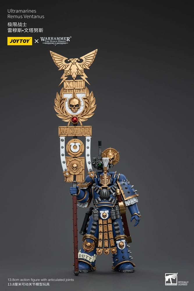 Warhammer The Horus Heresy Action Figure 1/18 Ultramarines Remus Ventanus 14 cm [15]