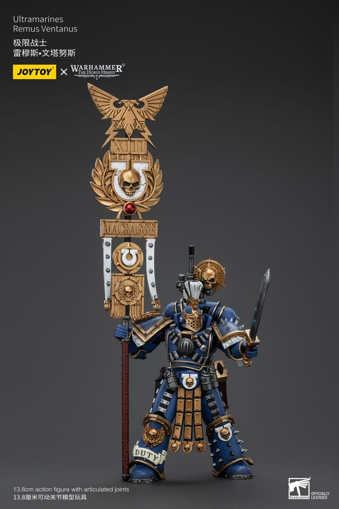 Warhammer The Horus Heresy Action Figure 1/18 Ultramarines Remus Ventanus 14 cm [9]