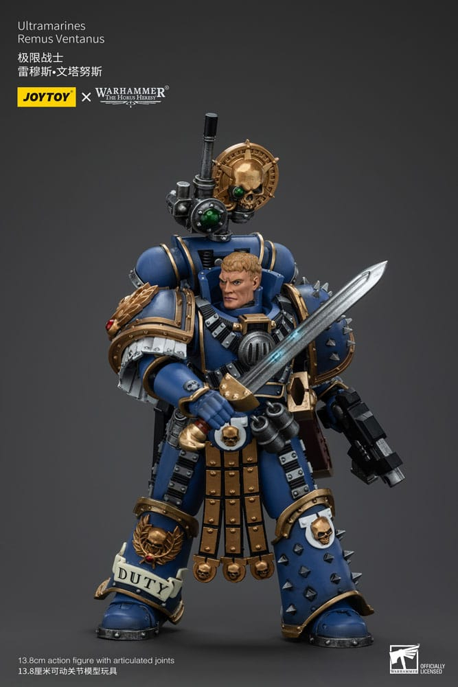 Warhammer The Horus Heresy Action Figure 1/18 Ultramarines Remus Ventanus 14 cm [3]