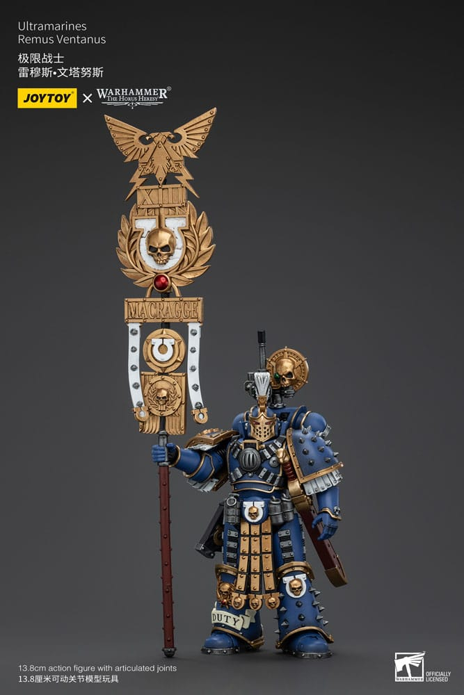 Warhammer The Horus Heresy Action Figure 1/18 Ultramarines Remus Ventanus 14 cm [6]
