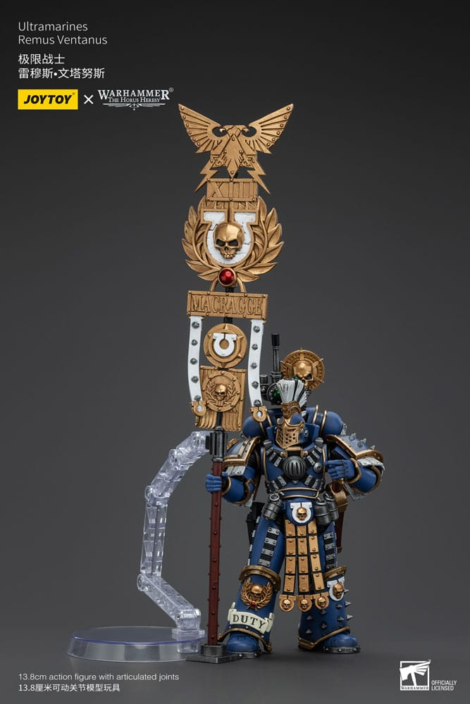 Warhammer The Horus Heresy Action Figure 1/18 Ultramarines Remus Ventanus 14 cm [13]