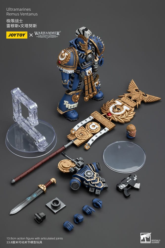 Warhammer The Horus Heresy Action Figure 1/18 Ultramarines Remus Ventanus 14 cm [5]