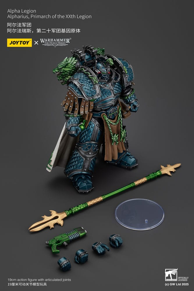 Warhammer The Horus Heresy Action Figure Alpha Legion Alpharius, Primarch of the XXth Legion 25 cm [3]