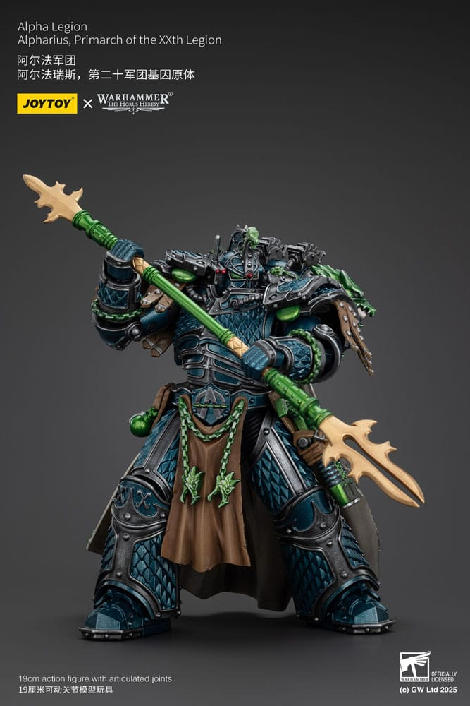Warhammer The Horus Heresy Action Figure Alpha Legion Alpharius, Primarch of the XXth Legion 25 cm [10]
