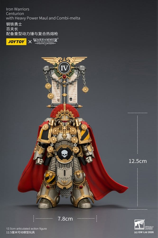 Warhammer The Horus Heresy Action Figure Iron Warriors Centurion 13 cm [9]