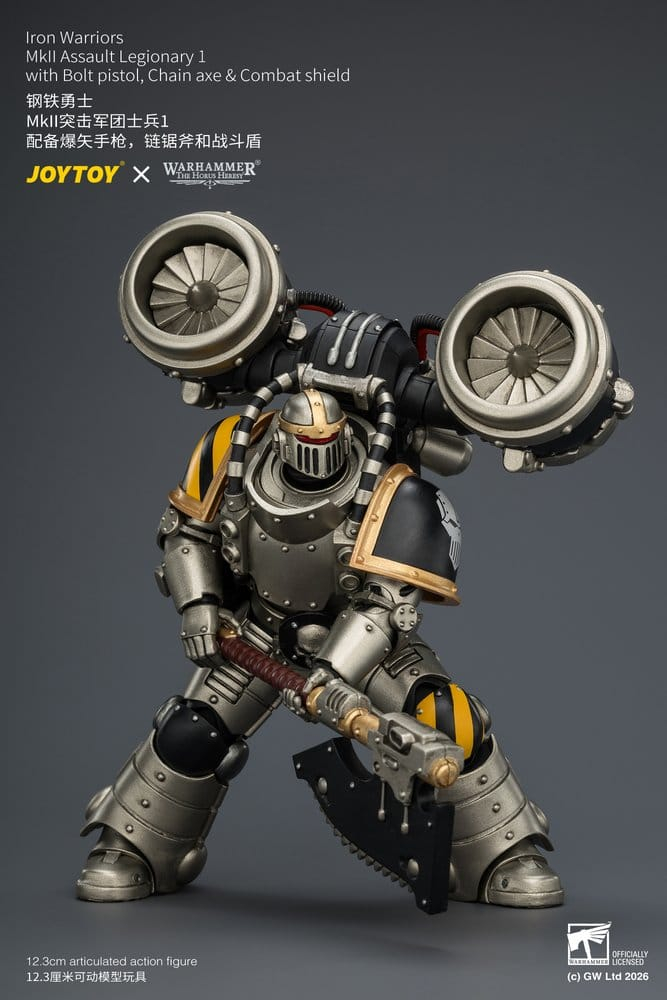 Warhammer The Horus Heresy Action Figure Iron Warriors MkII Assault Legionary 1 12 cm [12]