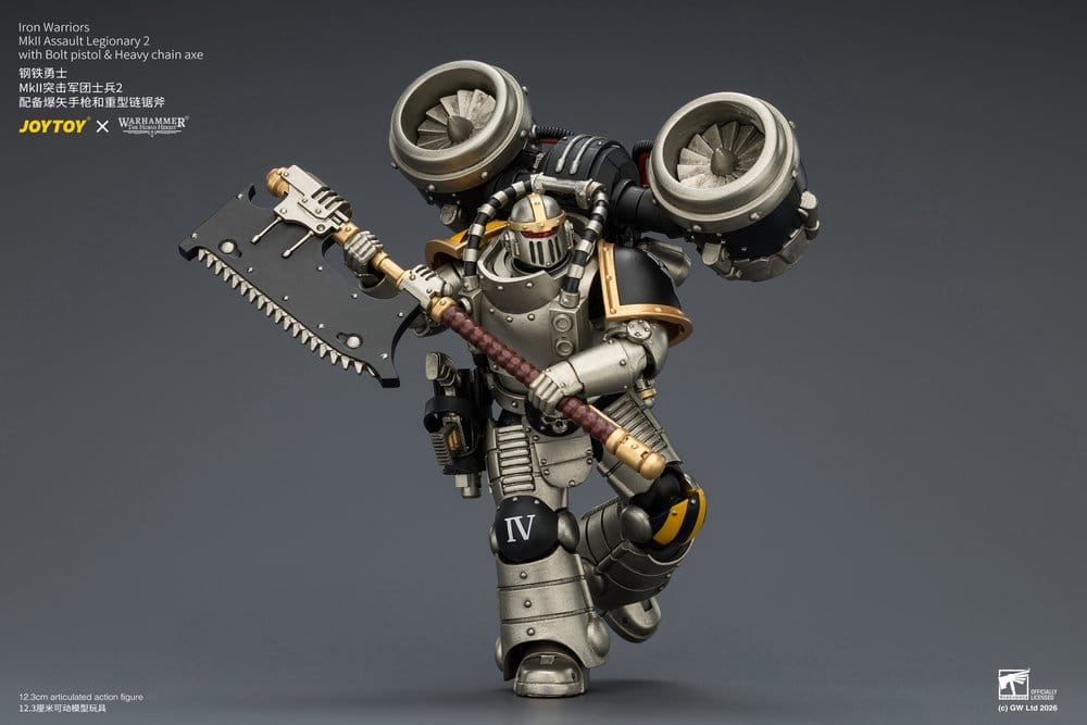 Warhammer The Horus Heresy Action Figure Iron Warriors MkII Assault Legionary 2 12 cm [13]