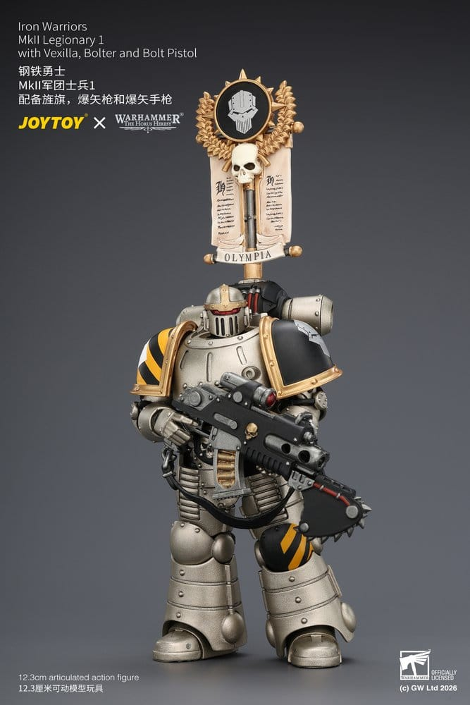 Warhammer The Horus Heresy Action Figure Iron Warriors MkII Legionary 1 12 cm [11]