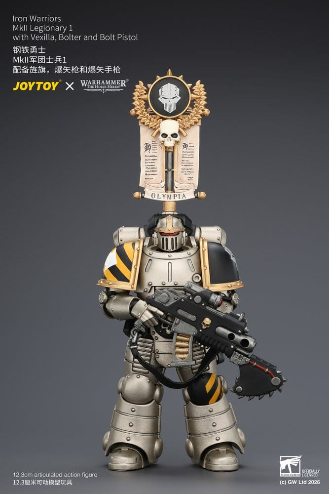Warhammer The Horus Heresy Action Figure Iron Warriors MkII Legionary 1 12 cm [12]