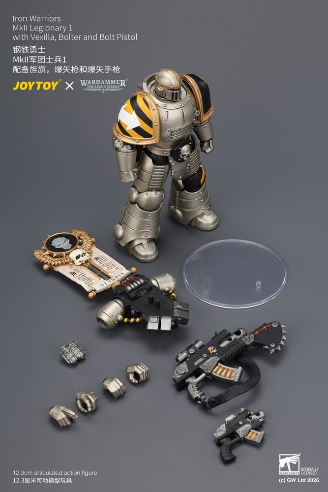 Warhammer The Horus Heresy Action Figure Iron Warriors MkII Legionary 1 12 cm [13]
