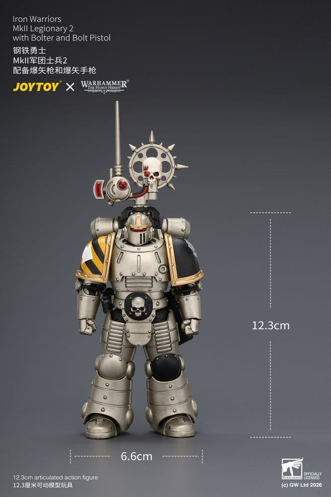Warhammer The Horus Heresy Action Figure Iron Warriors MkII Legionary 2 12 cm [13]