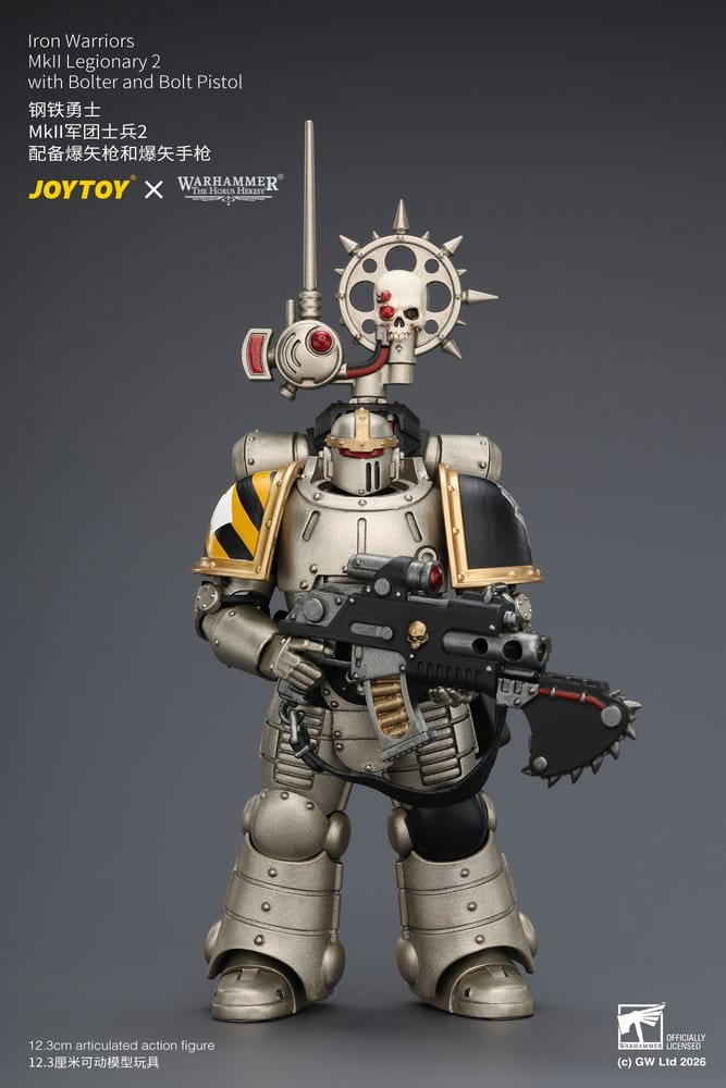 Warhammer The Horus Heresy Action Figure Iron Warriors MkII Legionary 2 12 cm [11]