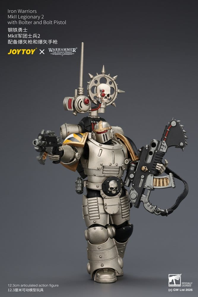 Warhammer The Horus Heresy Action Figure Iron Warriors MkII Legionary 2 12 cm [8]