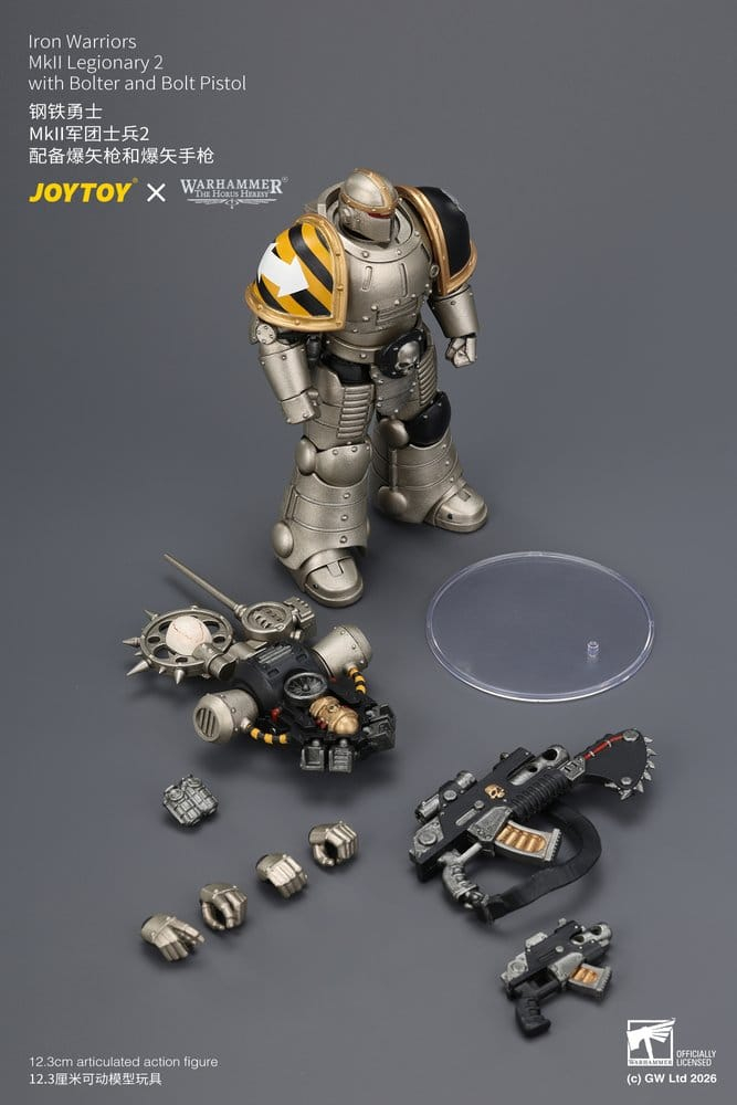 Warhammer The Horus Heresy Action Figure Iron Warriors MkII Legionary 2 12 cm [12]