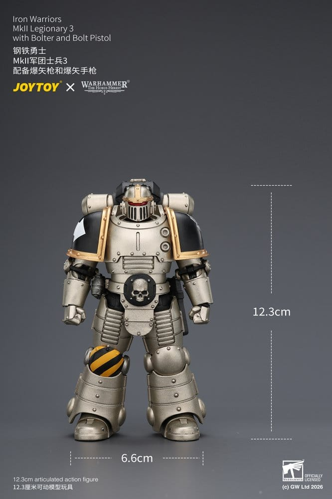 Warhammer The Horus Heresy Action Figure Iron Warriors MkII Legionary 3 12 cm [13]