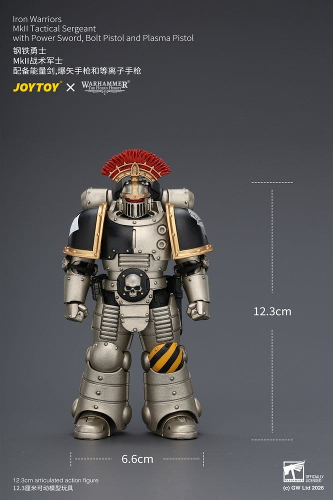 Warhammer The Horus Heresy Action Figure Iron Warriors MkII Tactical Sergeant 12 cm [13]