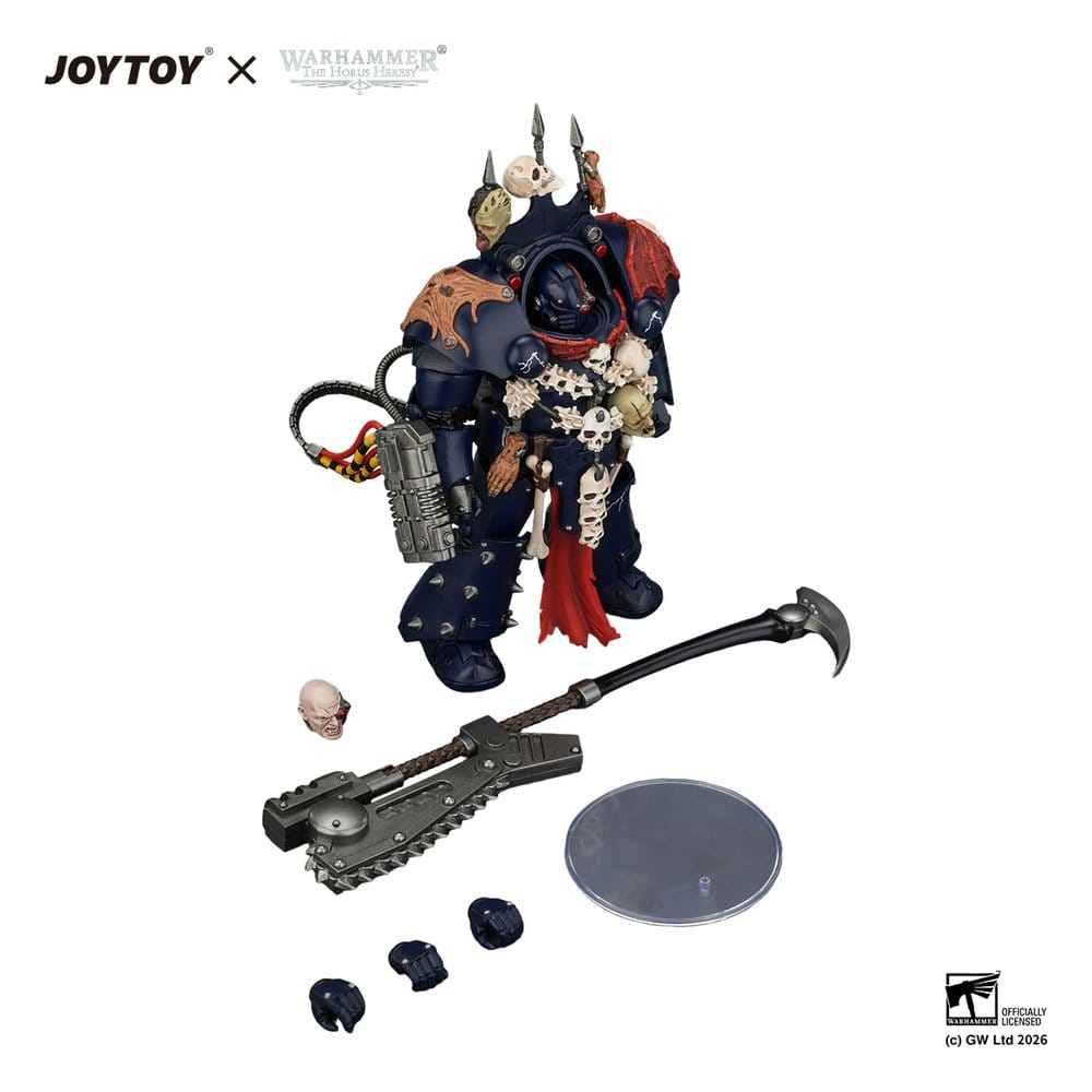 Warhammer The Horus Heresy Action Figure Night Lords Legion Praetor in Tartaros Terminator Armour 14 cm [9]
