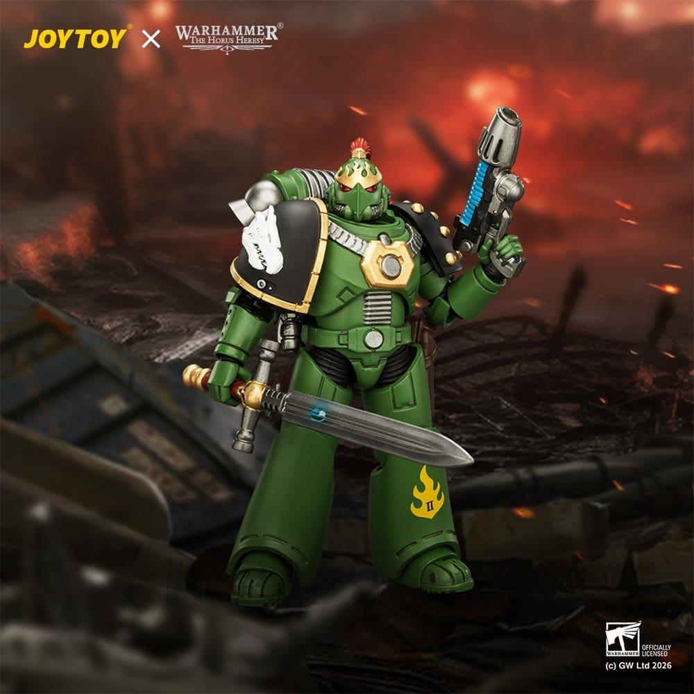 Warhammer The Horus Heresy Action Figure Salamanders MKVI Tactical Legionary 12 cm [7]