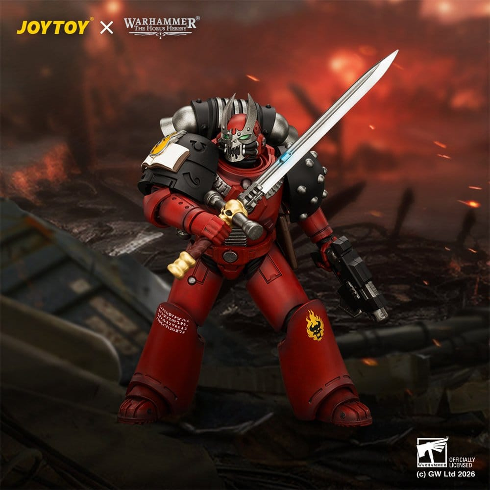 Warhammer The Horus Heresy Action Figure Word Bearers MkVI Tactical Sergeant 12 cm [5]