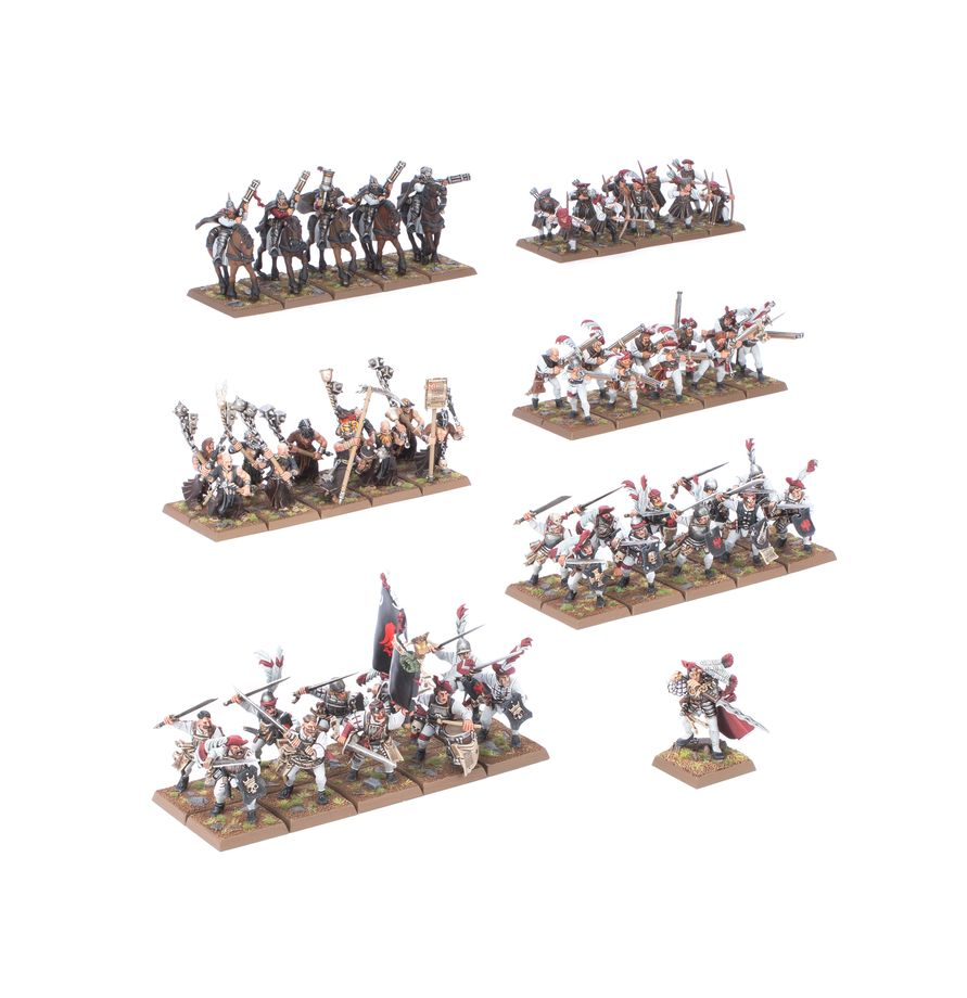 Warhammer: The Old World - Empire of Man - Battle March Army - 56 Miniaturi [2]